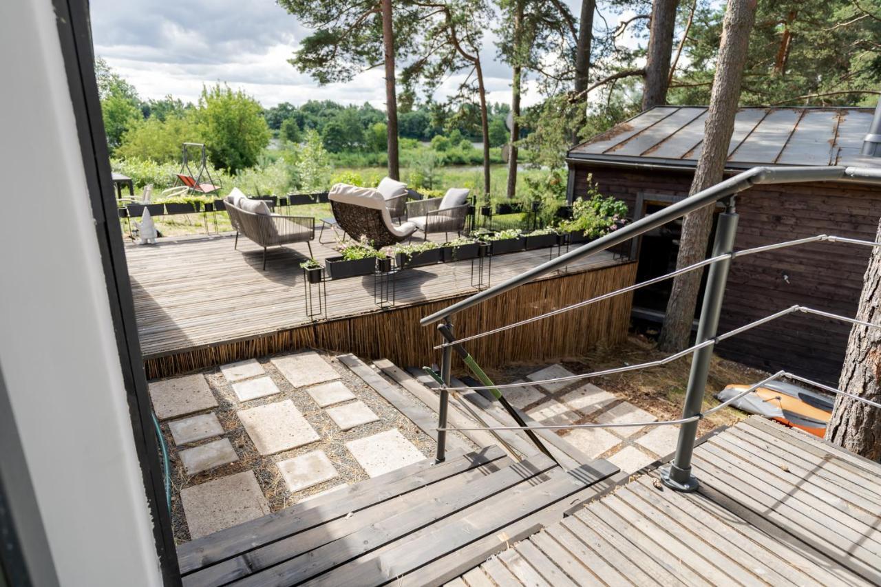 Gaujaclub - 3 Rooms Design Lofts Riverside Gauja  Luaran gambar